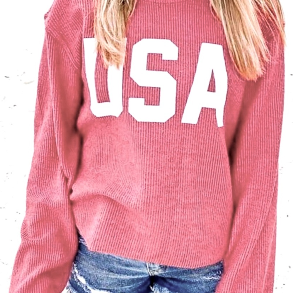 Pink USA sweatshirt